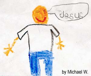 A student drawing