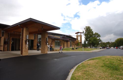 Photo of Church Entrance - Sept. 2003